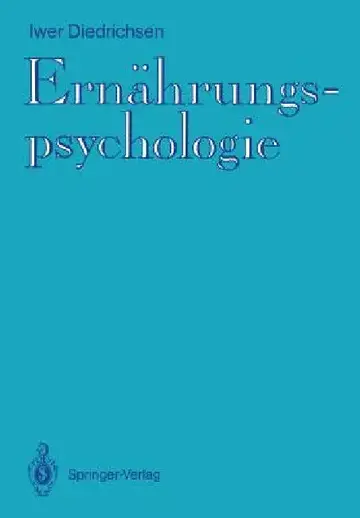 Cover of Ernährungspsychologie