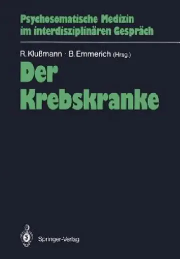 Cover of Der Krebskranke