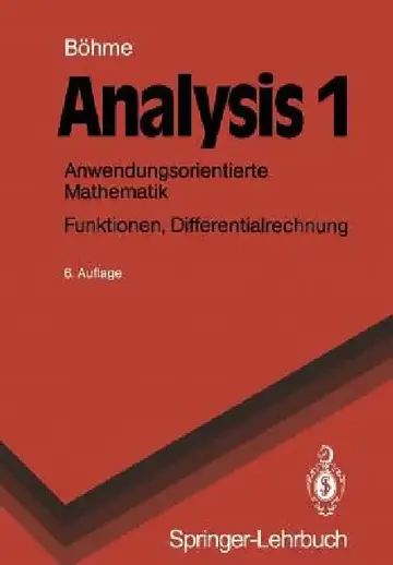 Cover of Analysis 1