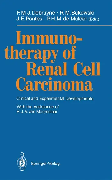 Cover of Immunotherapy of Renal Cell Carcinoma