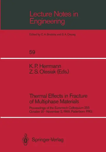 Cover of Thermal Effects in Fracture of Multiphase Materials