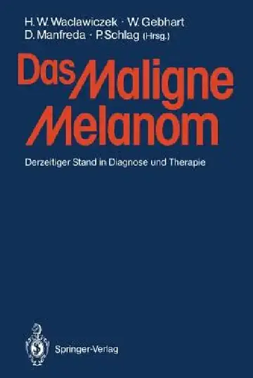 Cover of Das Maligne Melanom