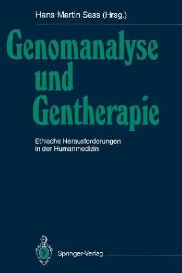 Cover of Genomanalyse Und Gentherapie