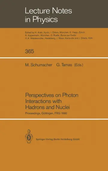 Cover of Perspectives on Photon Interactions with Hadrons and Nuclei