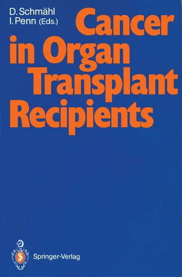 Cover of Cancer in Organ Transplant Recipients