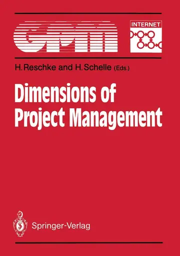 Cover of Dimensions of Project Management