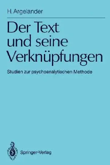 Cover of Der Text Und Seine Verknüpfungen