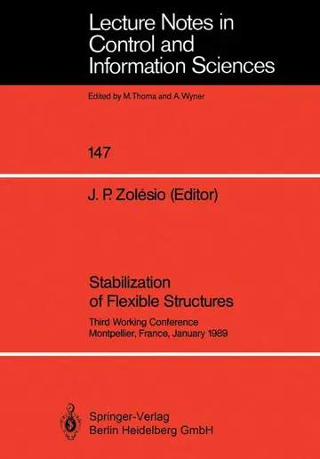 Cover of Stabilization of Flexible Structures