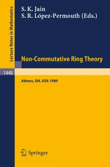 Cover of Non-commutative Ring Theory