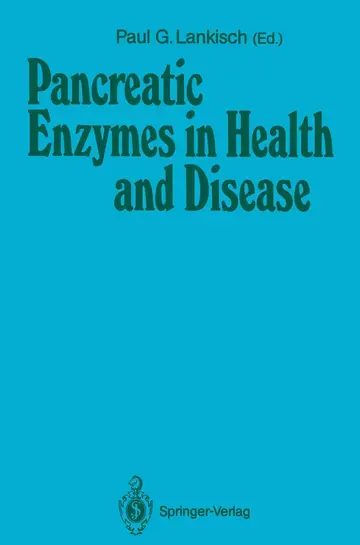 Cover of Pancreatic Enzymes in Health and Disease
