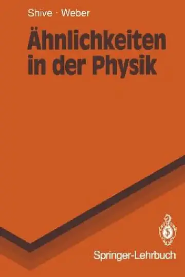 Cover of Ähnlichkeiten in Der Physik
