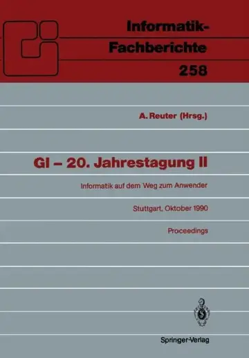 Cover of GI -- 20. Jahrestagung II