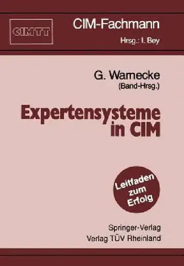 Cover of Expertensysteme in CIM
