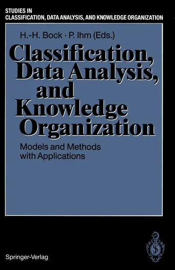 Cover of Classification, Data Analysis, and Knowledge Organization