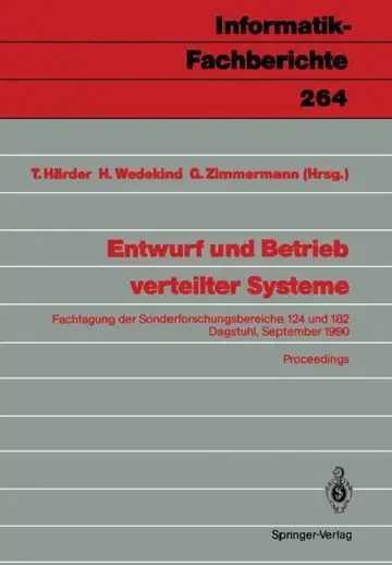 Cover of Entwurf Und Betrieb Verteilter Systeme