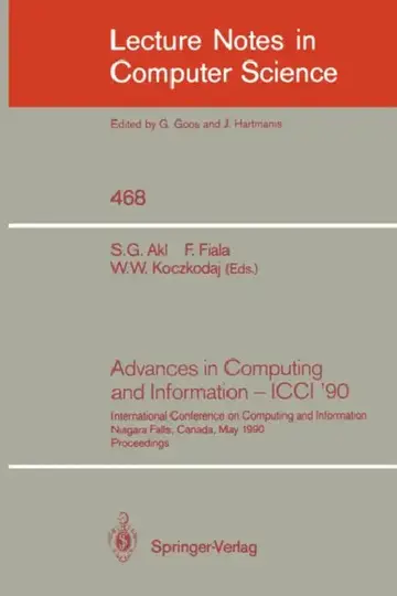 Cover of Advances in Computing and Information - ICCI '90