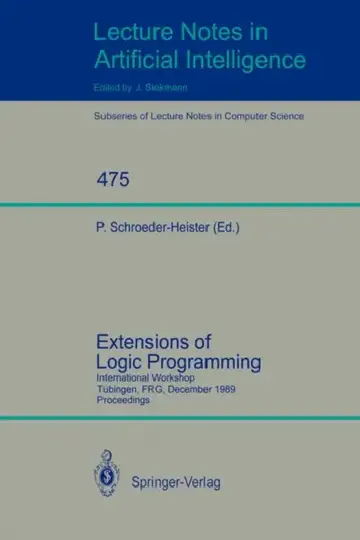 Cover of Extensions of Logic Programming