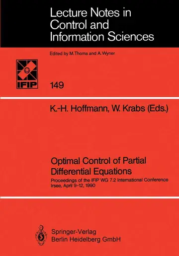 Cover of Optimal Control of Partial Differential Equations