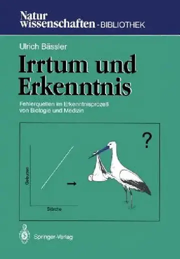Cover of Irrtum Und Erkenntnis