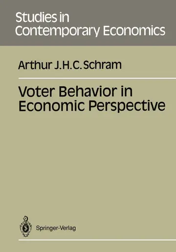 Cover of Voter Behavior in Economics Perspective