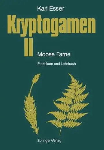 Cover of Kryptogamen II Moose - Farne