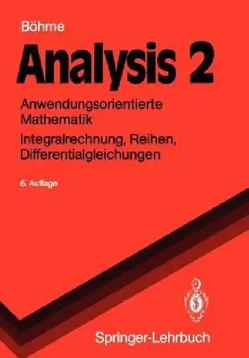 Cover of Analysis 2