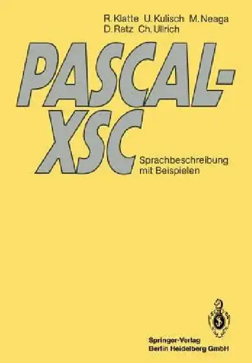 Cover of Pascal-Xsc