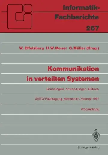 Cover of Kommunikation in Verteilten Systemen