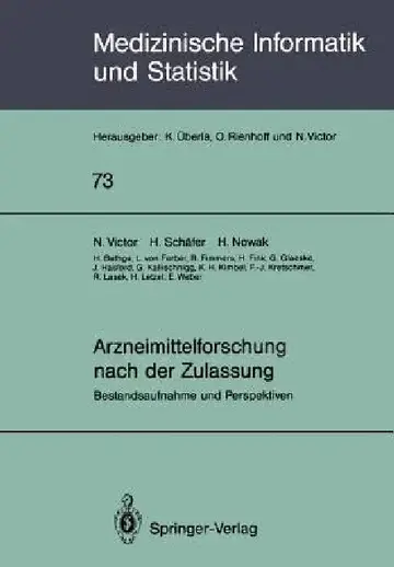 Cover of Arzneimittelforschung Nach Der Zulassung