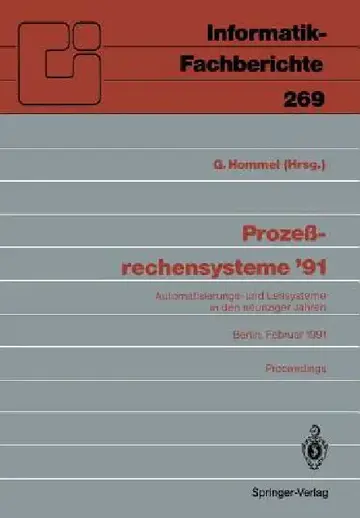 Cover of Prozeßrechensysteme '91