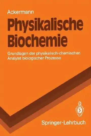 Cover of Physikalische Biochemie