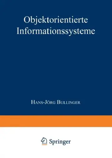 Cover of Objektorientierte Informationssysteme