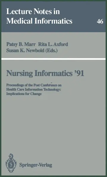 Cover of Nursing Informatics 91