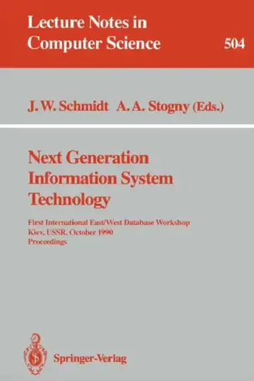 Cover of Next Generation Information System Technology