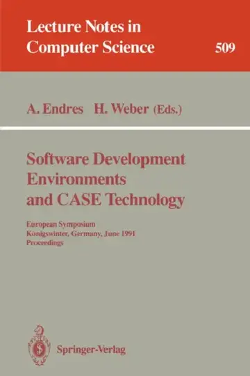 Cover of Software Development Environments and Case Technology