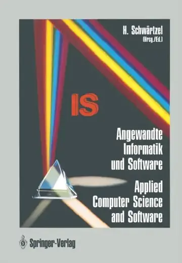 Cover of Angewandte Informatik Und Software / Applied Computer Science and Software