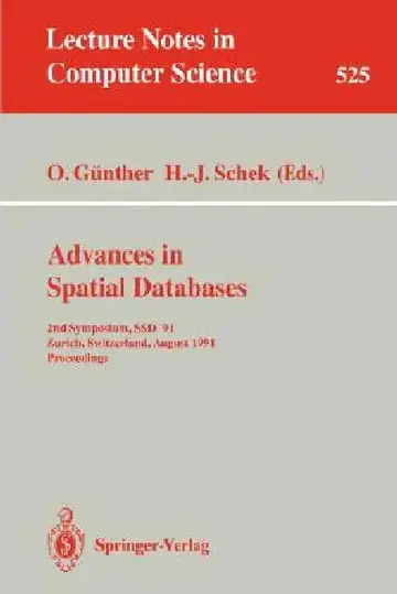 Cover of Advances in Spatial Databases