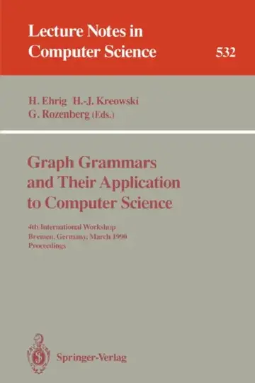 Cover of Graph Grammars and Their Application to Computer Science