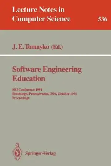 Cover of Software Engineering Education