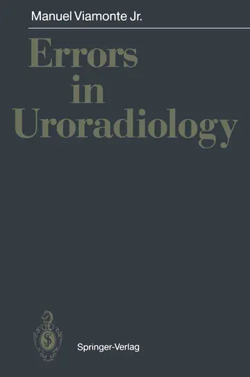 Cover of Errors in Uroradiology