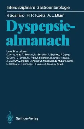 Cover of Dyspepsiealmanach