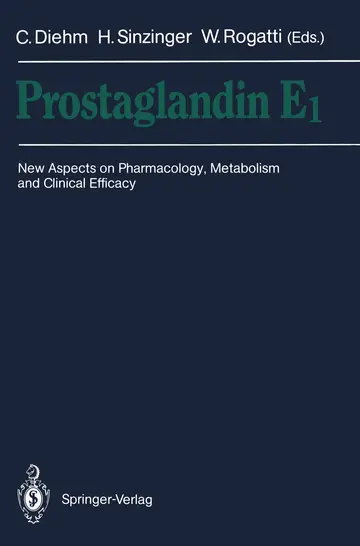 Cover of Prostaglandin E1