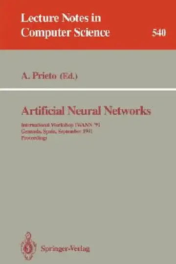 Cover of Artificial Neural Networks