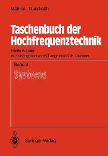 Cover of Taschenbuch Der Hochfrequenztechnik