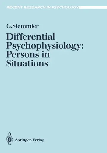 Cover of Differential Psychophysiology