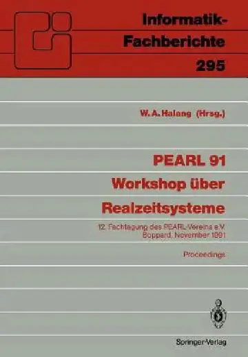 Cover of Pearl 91 - Workshop Über Realzeitsysteme