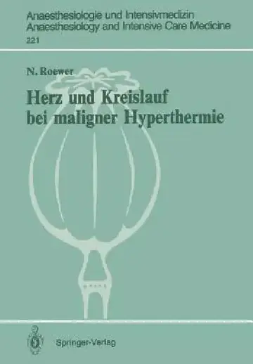Cover of Herz Und Kreislauf Bei Maligner Hyperthermie