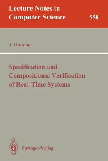 Cover of Specification and Compositional Verification of Real-Time Systems