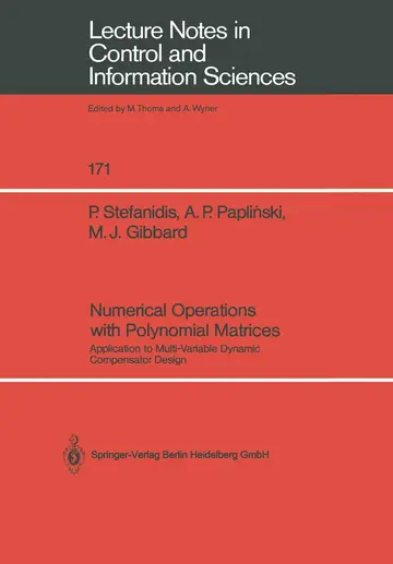 Cover of Numerical Operations with Polynomial Matrices