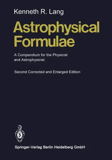 Cover of Astrophysical Formulae